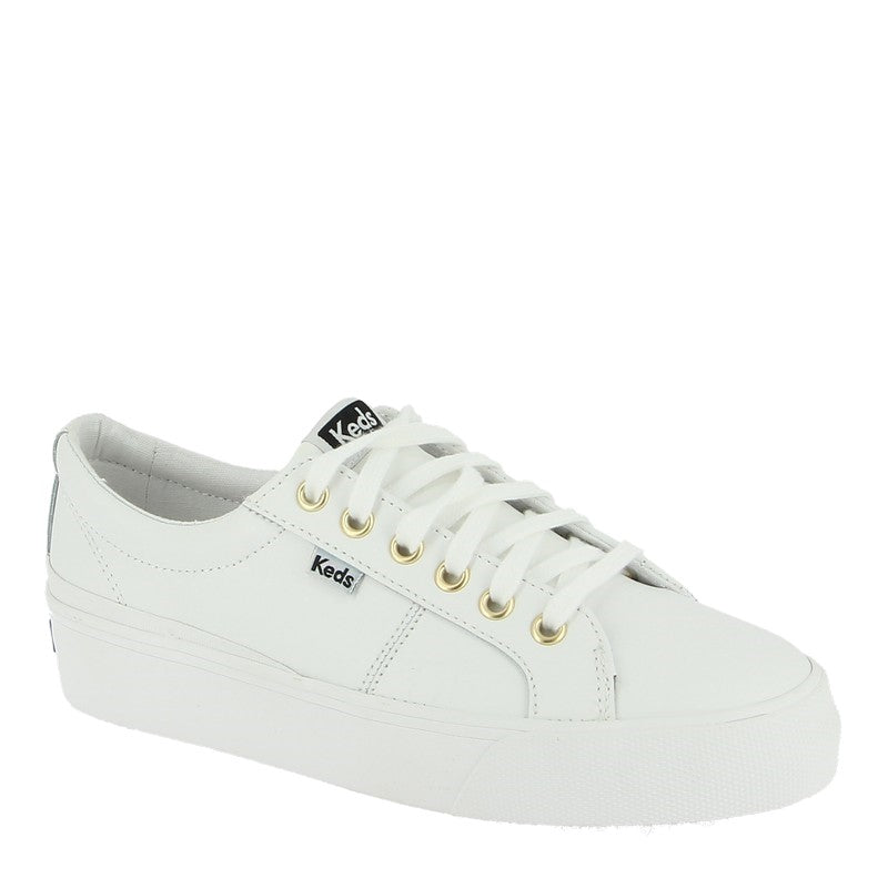 White lace best sale up keds