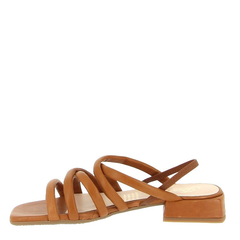 Tan outlet slingback sandals