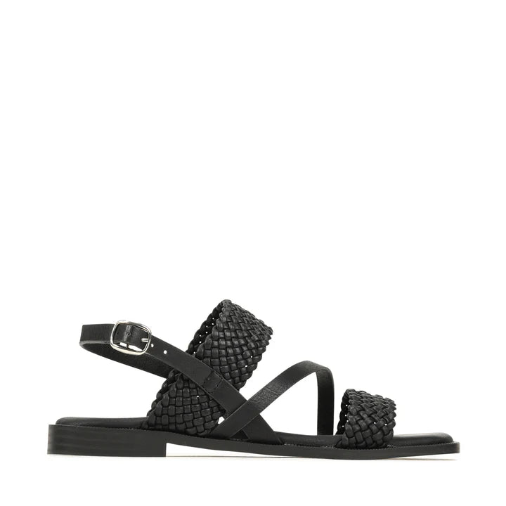 Los Cabos Basquet Black Sandal