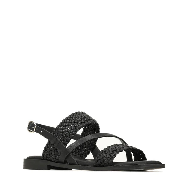 Los Cabos Basquet Black Sandal