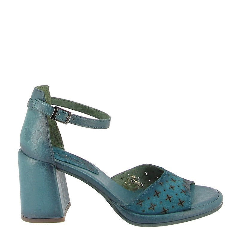 Felmini D797 Blue Heeled Sandal