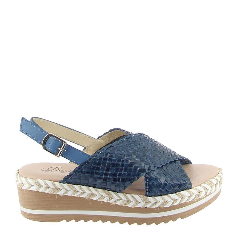 Quait 16258 Blue Slingback Sandal