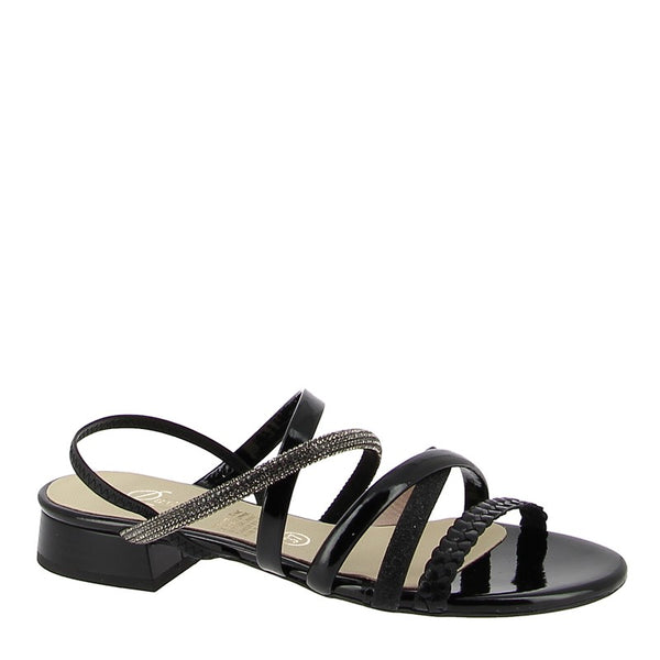 Quait 24640 Black Slingback Sandal