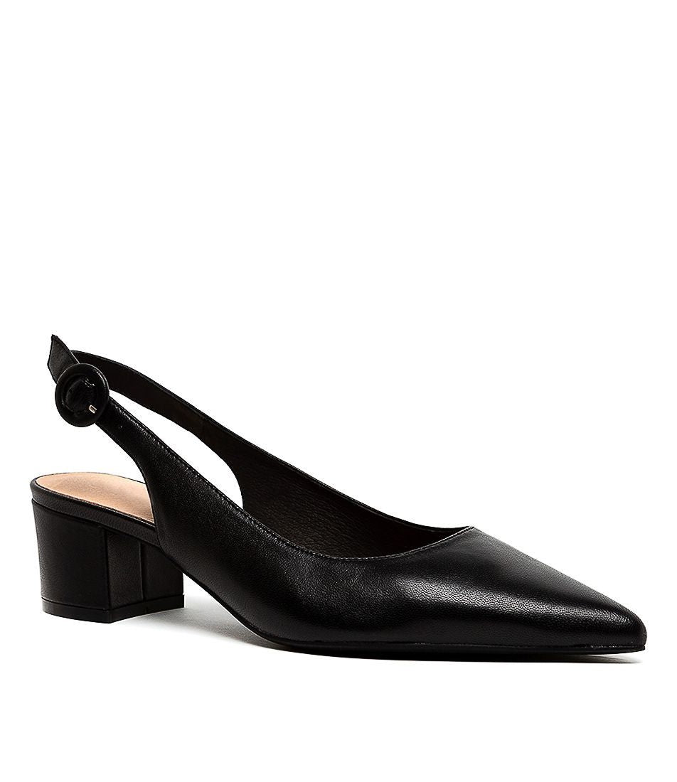 Top End Abigale Black Slingback