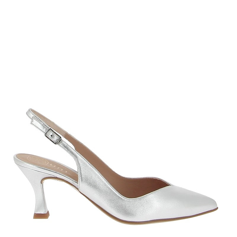 Summer cheap silver pump