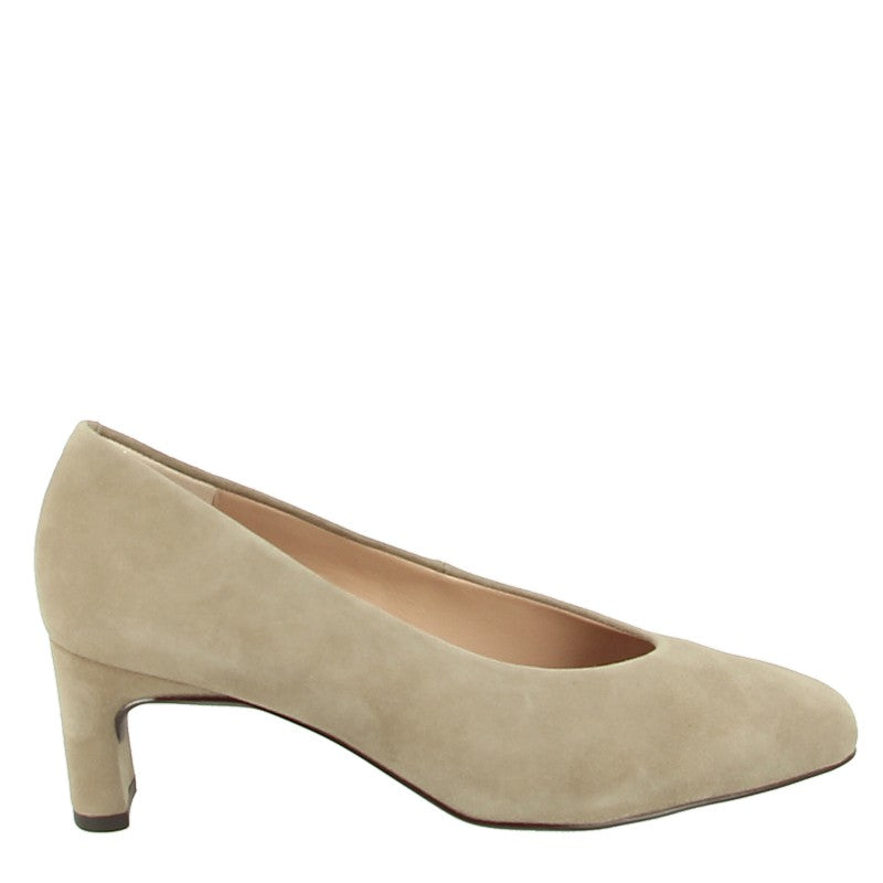 Unisa Lucoli Taupe Suede Pump