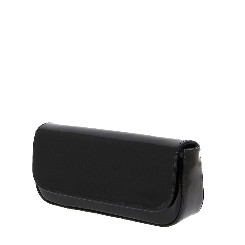 Unisa Zdreamin Patent Black Clutch | Women's Handbags