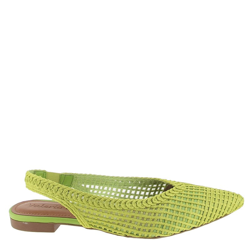 Valerio Conte 373252 Citrus Slingback Flat