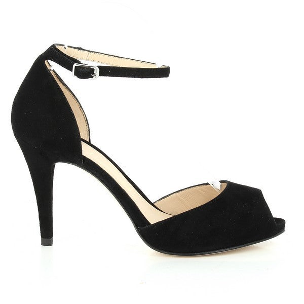 Unisa Termes Black Platform Heel