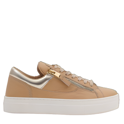 Wave 28058 Tan Flatform Sneaker