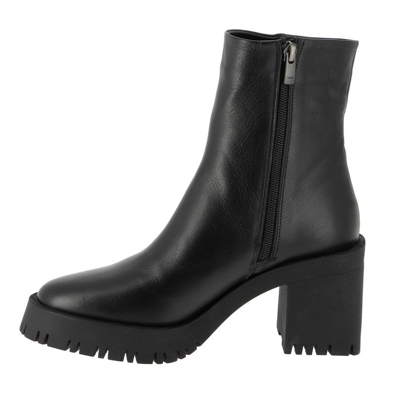 Nu By Neo Aggy Black Heeled Ankle Boot